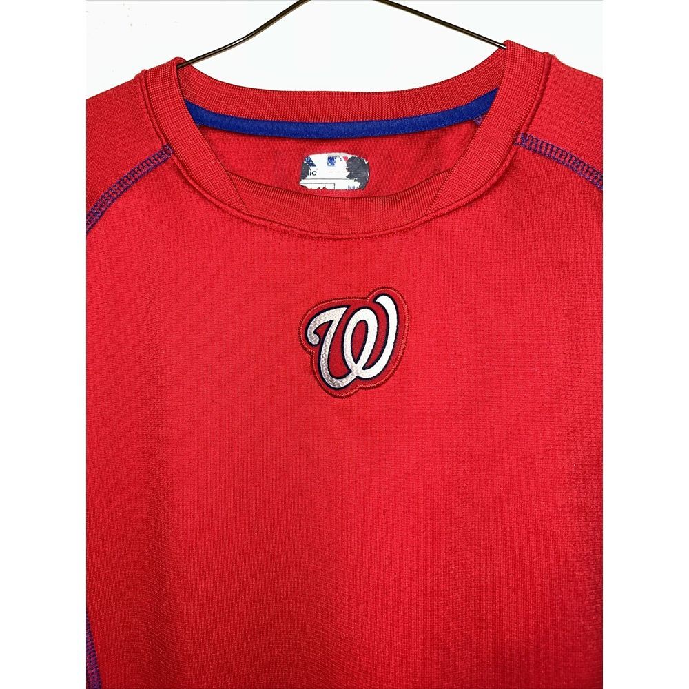 Majestic Washington Nationals Warm-up Jersey Size Medium 24x29‎ - Picture 2 of 4